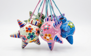 clay spheres handcrafted by Mexican artisans bulk