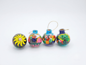 wholesale hand-painted clay spheres